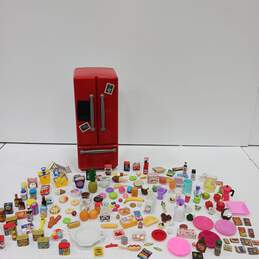 Our Generation Toy Refrigerator w/ Mini Brand Toys