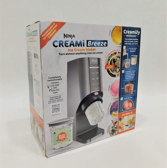 Sealed Ninja Creami Breeze Ice Cream Maker Gelato Smoothie Milkshake image number 1