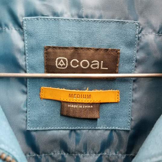 Coal Men's Blue Cotton Suttle Jacket Size M image number 4
