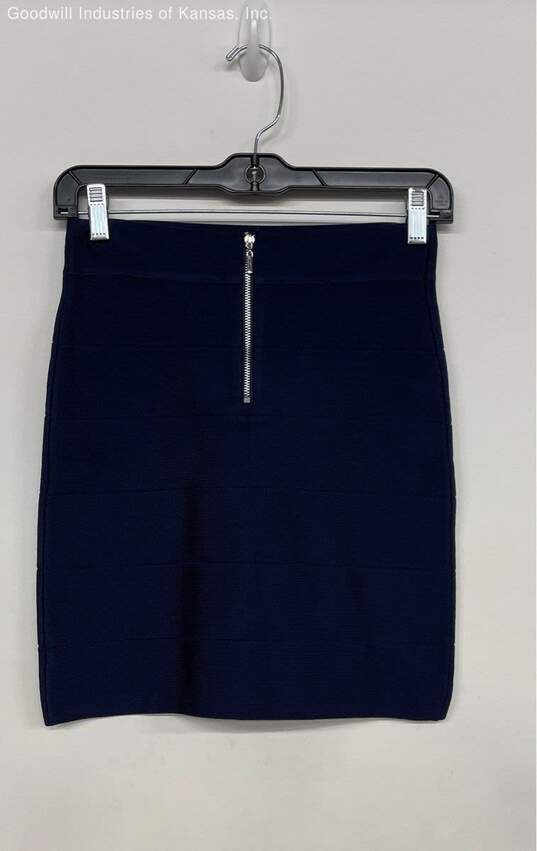 bebe Blue Skirt - Size S image number 2