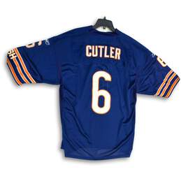 Reebok Mens Blue Orange Chicago Bears Jay Cutler #6 NFL Equipment Jersey Size 54 alternative image