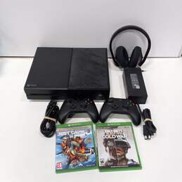 Microsoft Xbox One Console Game Bundle With Headset