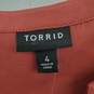 Torrid Brown Elastic Waist Midi Dress WM Size 4X NWT image number 3