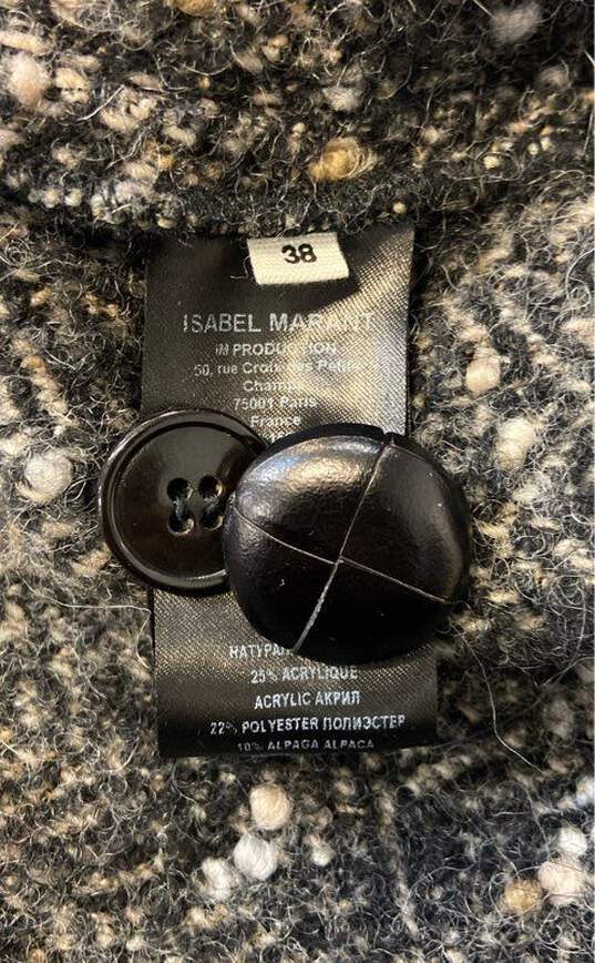 Isabel Etoile Marant Gray Speckled Wool jacket - Size 38 (US 6) image number 6