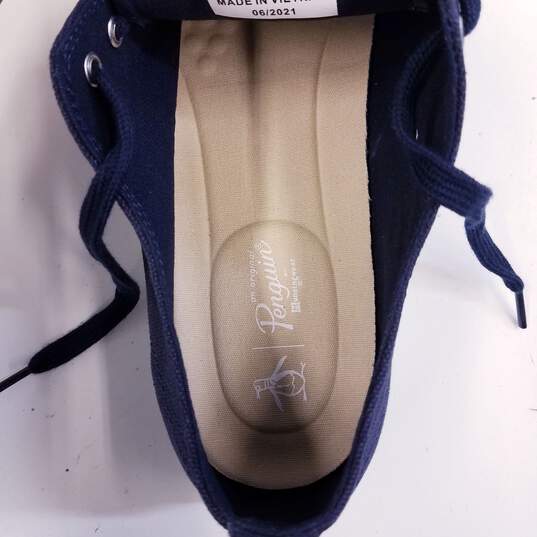 Original Penguin Canvas Classic Low Sneakers Navy 11 image number 7
