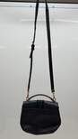 Cynthia Rowley Crossbody Bag Black With Stripe Blue and Green image number 3
