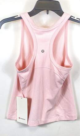 NWT Lululemon Womens Pink Align Waist Length Racerback Strap Tank Top Size 6 alternative image