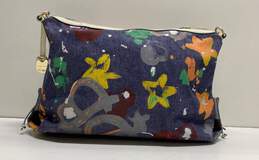 Dooney & Bourke Denim Splash Shoulder Bag Multicolor alternative image