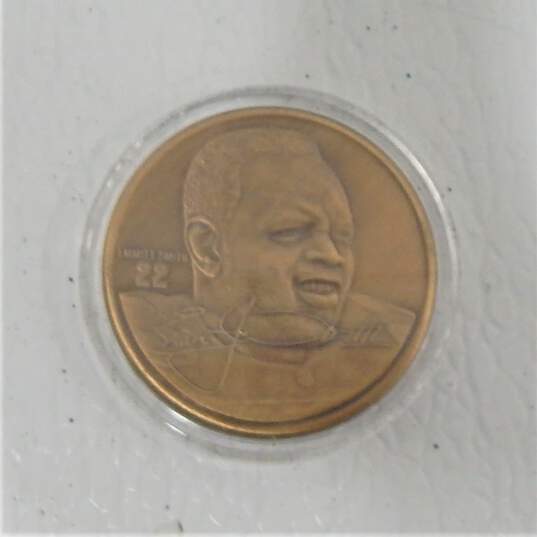 Troy Aikman & Emmitt Smith Dallas Cowboys Commemorative Coin Limited Edition image number 2