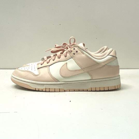 Nike Dunk Low Sneakers Pink White 10.5 image number 3