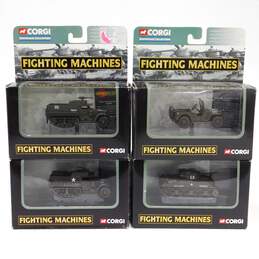 Corgi Fighting Machines Willy's MB M3 Half Track Pacific War Sherman Tank IOB