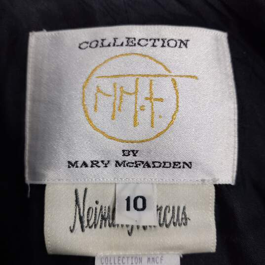 Neiman Marcus Women's Paisley Sequined Pocket Blazer Size 10 image number 3