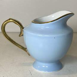 Ralph Lauren Hampton's Tea Creamer/Sugar Bowl "Morning Sky Blue" 2pc Set alternative image