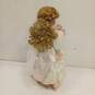 Vintage Victorian Themed Porcelain Doll w/Stand image number 2