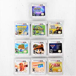 Nintendo 3DS Video Game Lot of 10 Loose Pokémon Moon