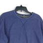 Mens Blue Long Sleeve Crew Neck Pullover Sweatshirt Size TXL image number 3