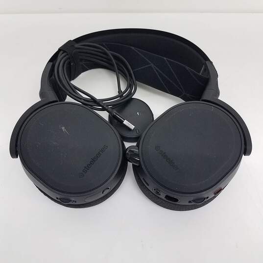 Steelseries Transceiver Model HS-0013TX Over Ear Headphones Untested P/R image number 1