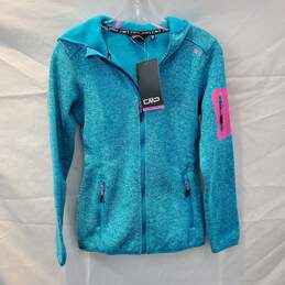 CMP Knit-Tech Full Zip Hooded Jacket Women's Size XS NWT