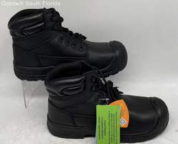 S Fellas Waterproof Black Mens Shoes Size 8 With Tags