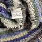 Womens Multicolor Striped Alpaca Long Sleeve Pullover Sweater Size Medium image number 4