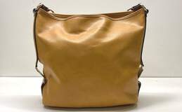Dana Buchman Yellow Hobo Shoulder Tote Bag