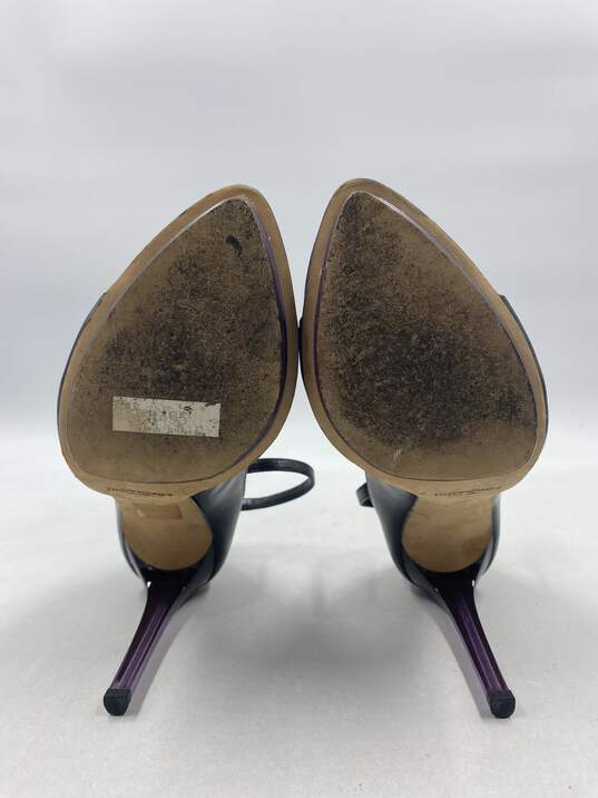 Authentic Yves Saint Laurent Purple Heel W 5.5 image number 7