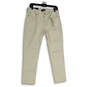 NWT Womens White Denim 5-Pocket Design Skinny Leg Cropped Jeans Size 30/10R image number 1