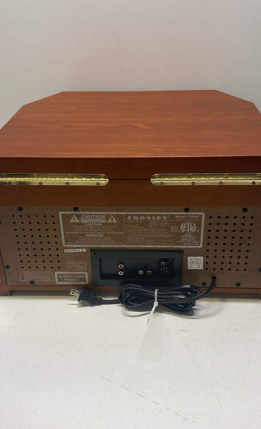 Crosley Phono/CD/Cassette Player Model CR248 image number 6