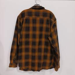 Carhartt Men's Relaxed Fit Heavyweight Flannel Shirt Jacket Size XL alternative image