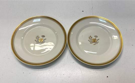 Royal Copenhagen Porcelain Coffee Pot and 2 Plates Fine China 3 pc Set image number 7