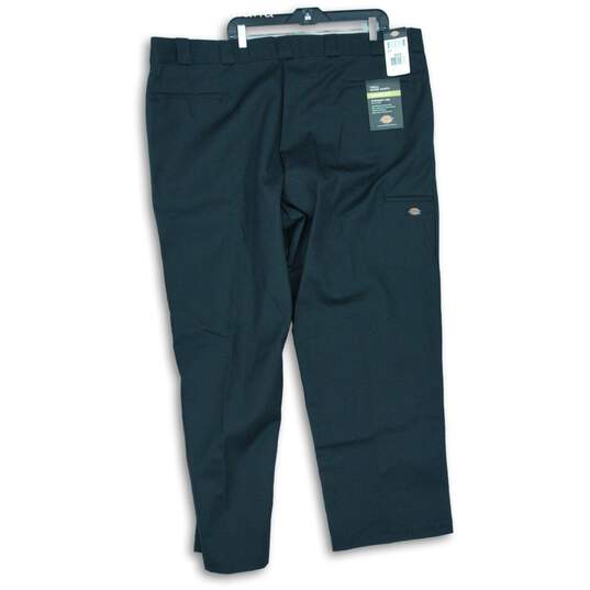 NWT Men's Dickies Black Work Chino Pants Size 50X32 image number 2