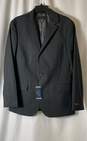 NWT David Taylor Mens Black Classic Fit Single Breasted Suit Jacket Size 40 image number 1