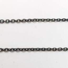 Tiffany & Co. Authentic 925 Silver 3-Ring Interlocking Lariat 18" Necklace 4.8g alternative image