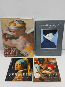 Lot of 4 Assorted Art Books - Paintings
