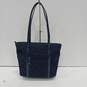 Vera Bradley Women's Navy Blue Quilted Tote Bag image number 2