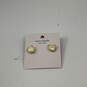 Designer Kate Spade Gold-Tone Rise And Shine Opal Glitter Stud Earrings image number 3