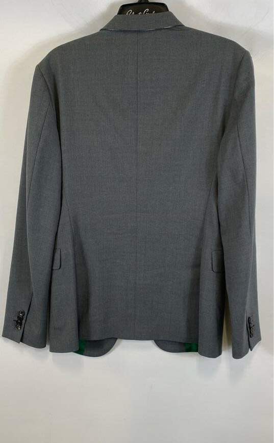 Paul Smith Mens Gray Kensington Fit Single Breasted Wool Suit Jacket Size 38 image number 2