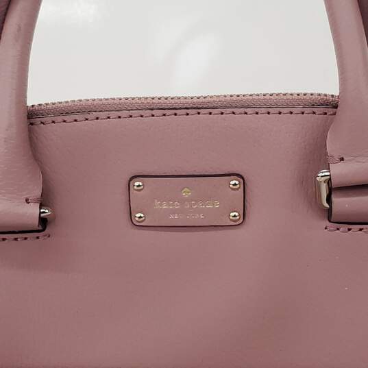 Kate Spade Grove Street Carli Mauve Leather Crossbody Handbag image number 2