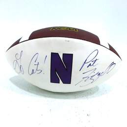 Pat Fitzgerald Autographed Football Northwestern Wildcats alternative image