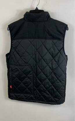 Milwaukee Mens Black Sleeveless Heated Gear Full Zip Quilted Vest Jacket Size S alternative image