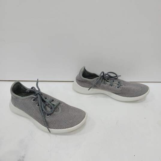 Allbirds Women's Light Grey Tree Runner Running Shoes Size 9 image number 4