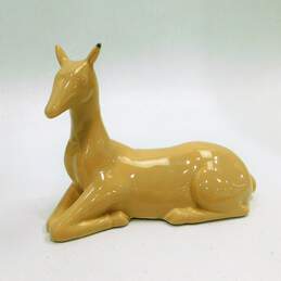 Vintage 1975 Jaru California Pottery Ceramic Deer Sculpture alternative image