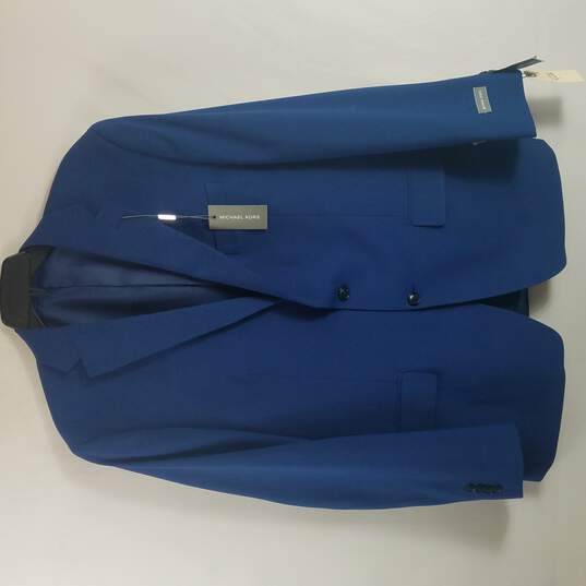 Buy the Michael Kors Men Navy Blue Sport Coat L NWT | GoodwillFinds