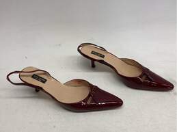 Women's Kate Spade Size 7B Red Pointed Toe Kitten Heels alternative image