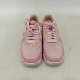 Nike Air Force 1 Low Crater Flyknit Pink Women's Shoes Size 10
