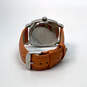Designer Joan Rivers V377 Silver-Tone Leather Strap Quartz Wristwatch image number 3