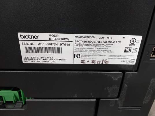 Brother MFC 8710DW Laser Multi-Function Center Printer IOB image number 6