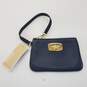 Michael Kors Jet Set Navy Blue Leather Small Wristlet NWT image number 1