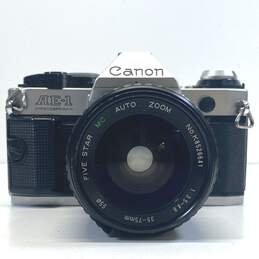 Canon AE-1 Program SLR Camera with 35-75mm 1:3.5-4.8 Zoom Lens alternative image