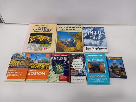 Bundle of 9 Assorted Travel Books image number 1